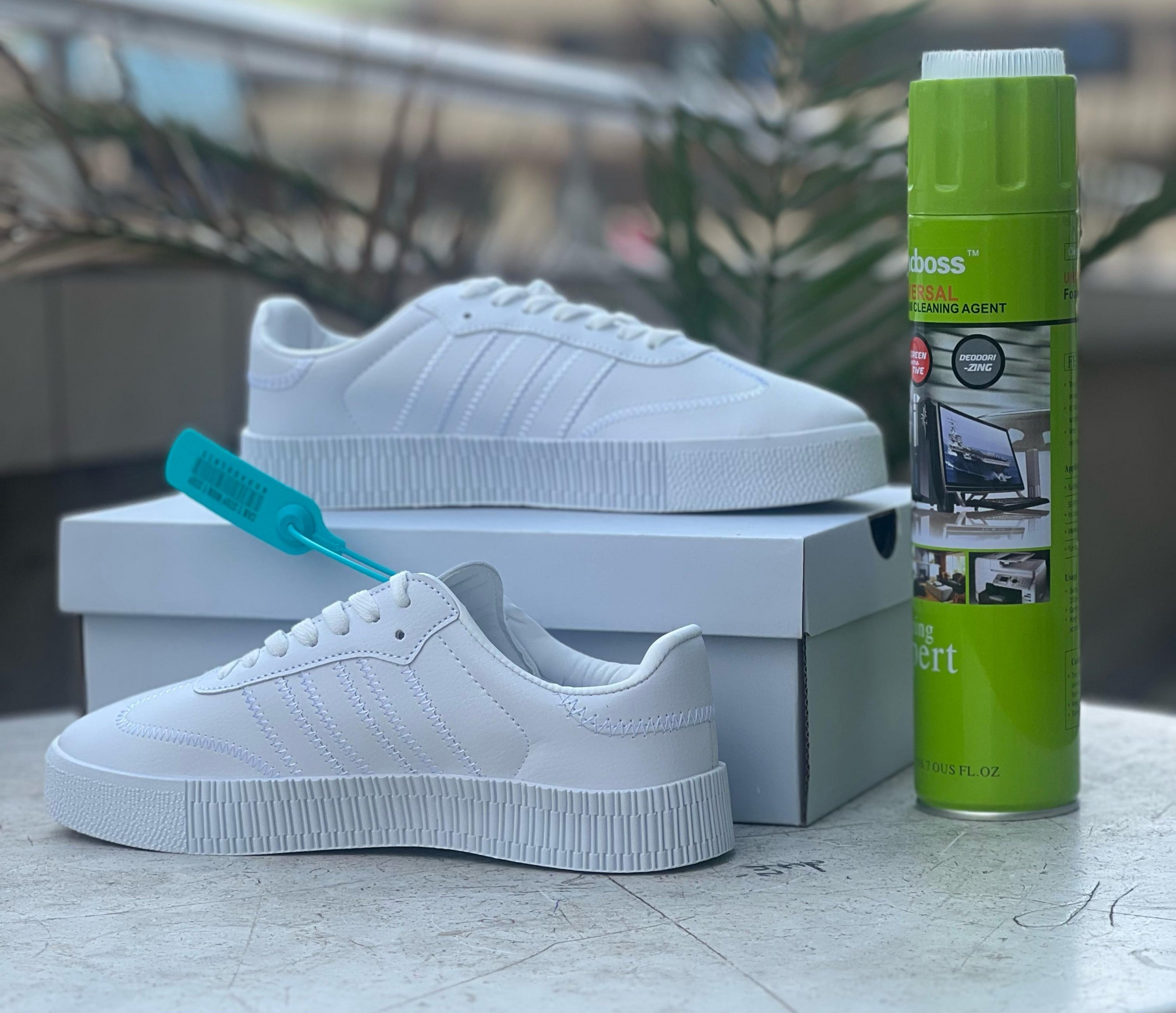 Samba Double Sole Grey Black